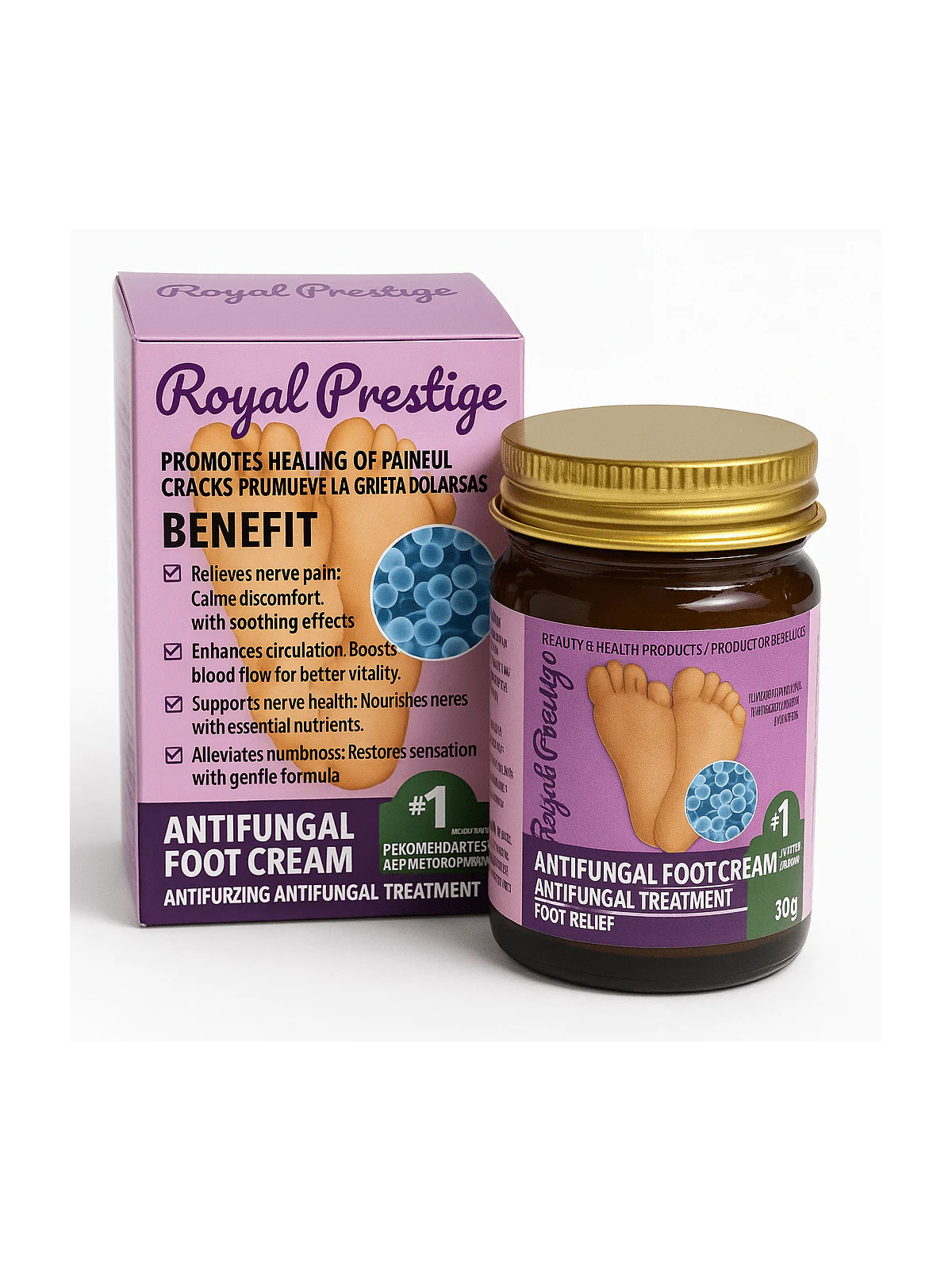 Royal Prestige Antifungal Foot Cream 50g