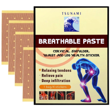Náplasť „Tsunami Breathable Paste“ 4 ks