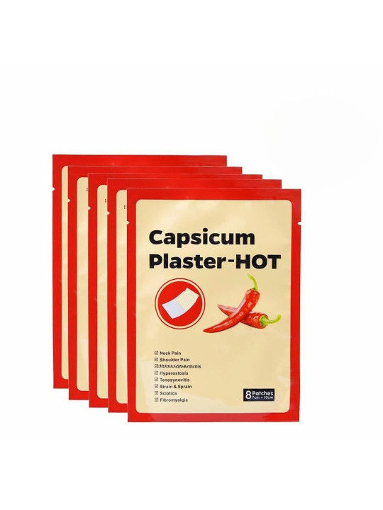 Hrejivá náplasť s kapsaicínom 8 ks