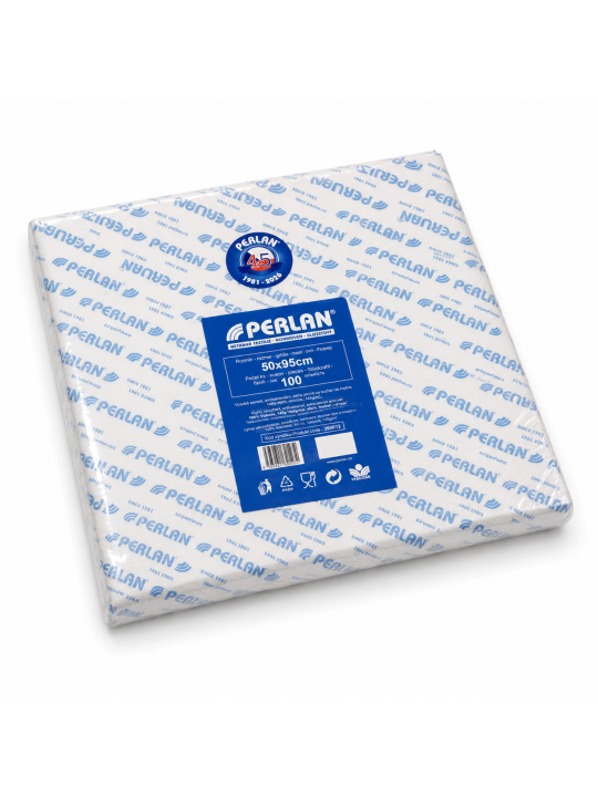 PERLAN 45 g Netkaná textília – prírezy | 50 × 95 cm | 100 ks