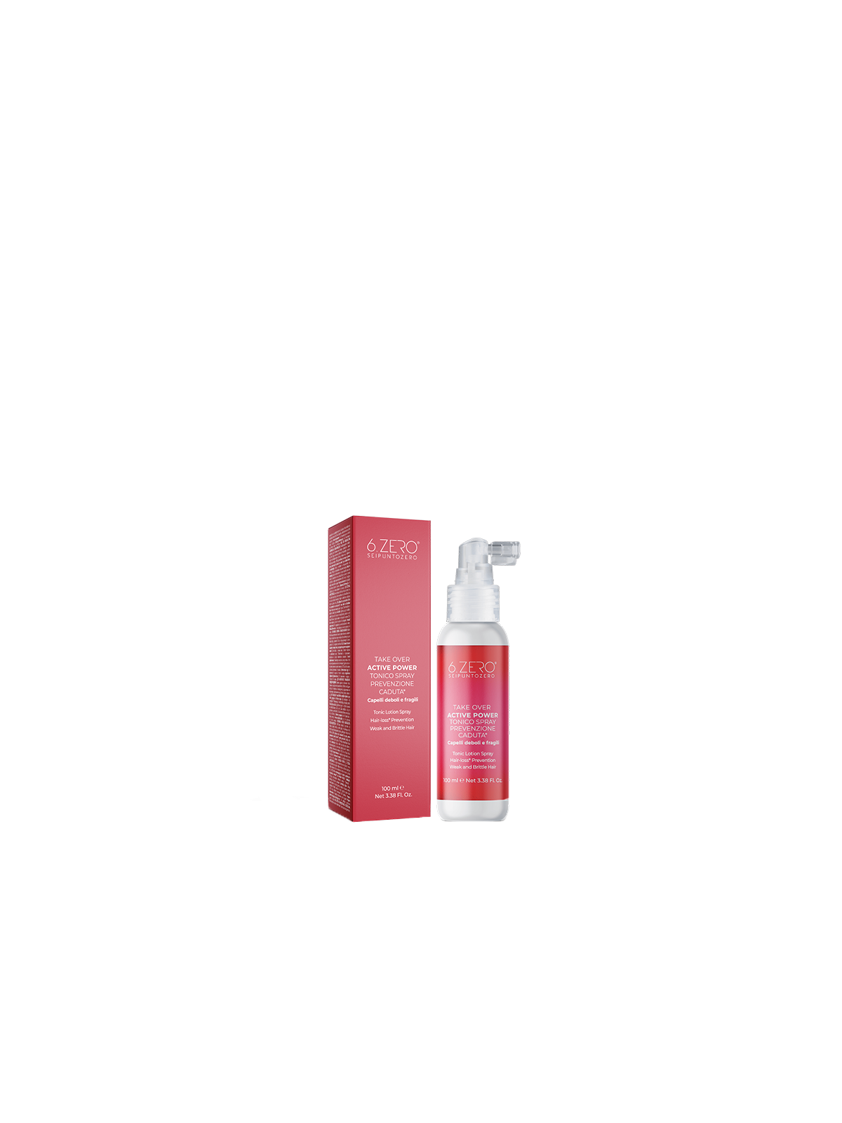 6.ZERO Spray proti vypadávaniu vlasov 100 ml