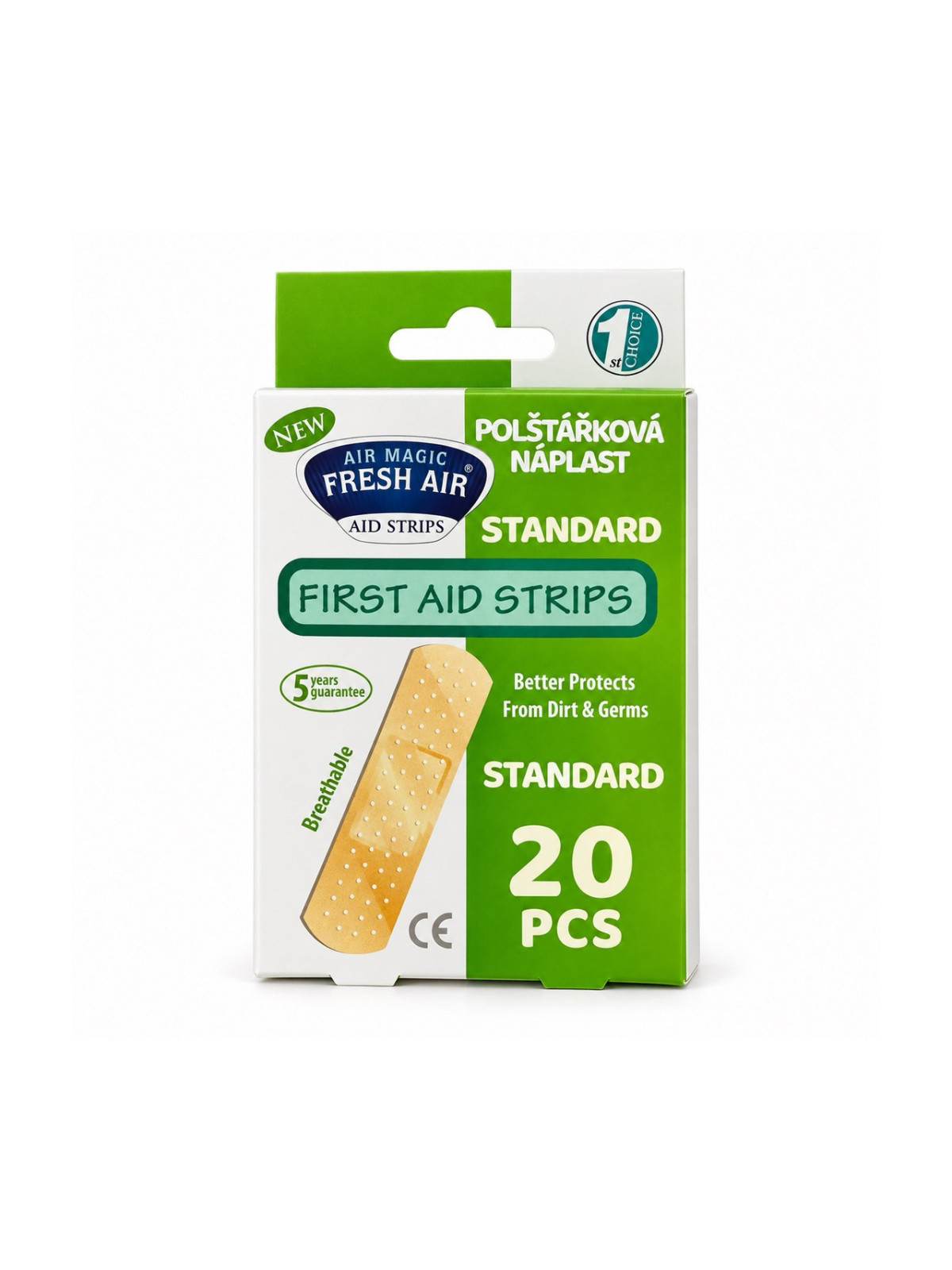 FRESH AIR Aid Strips vankúšikové náplasti na rany
